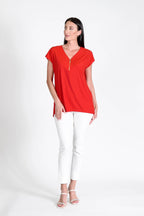 Reena Tunic Red