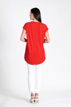 Reena Tunic Red