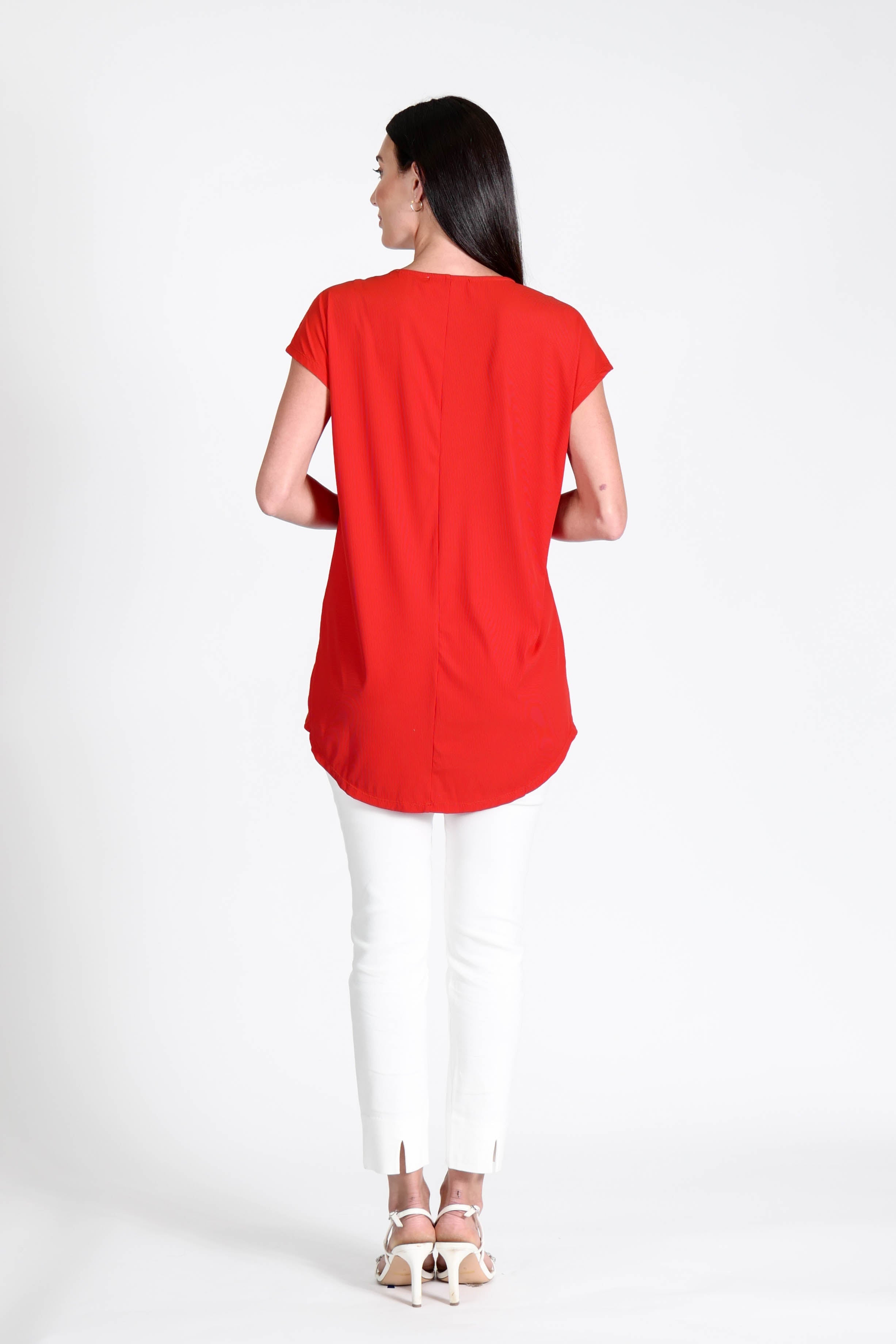 Reena Tunic Red