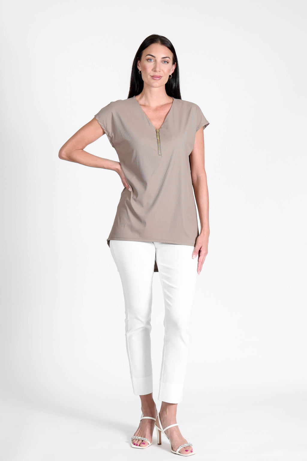 Reena Tunic Taupe