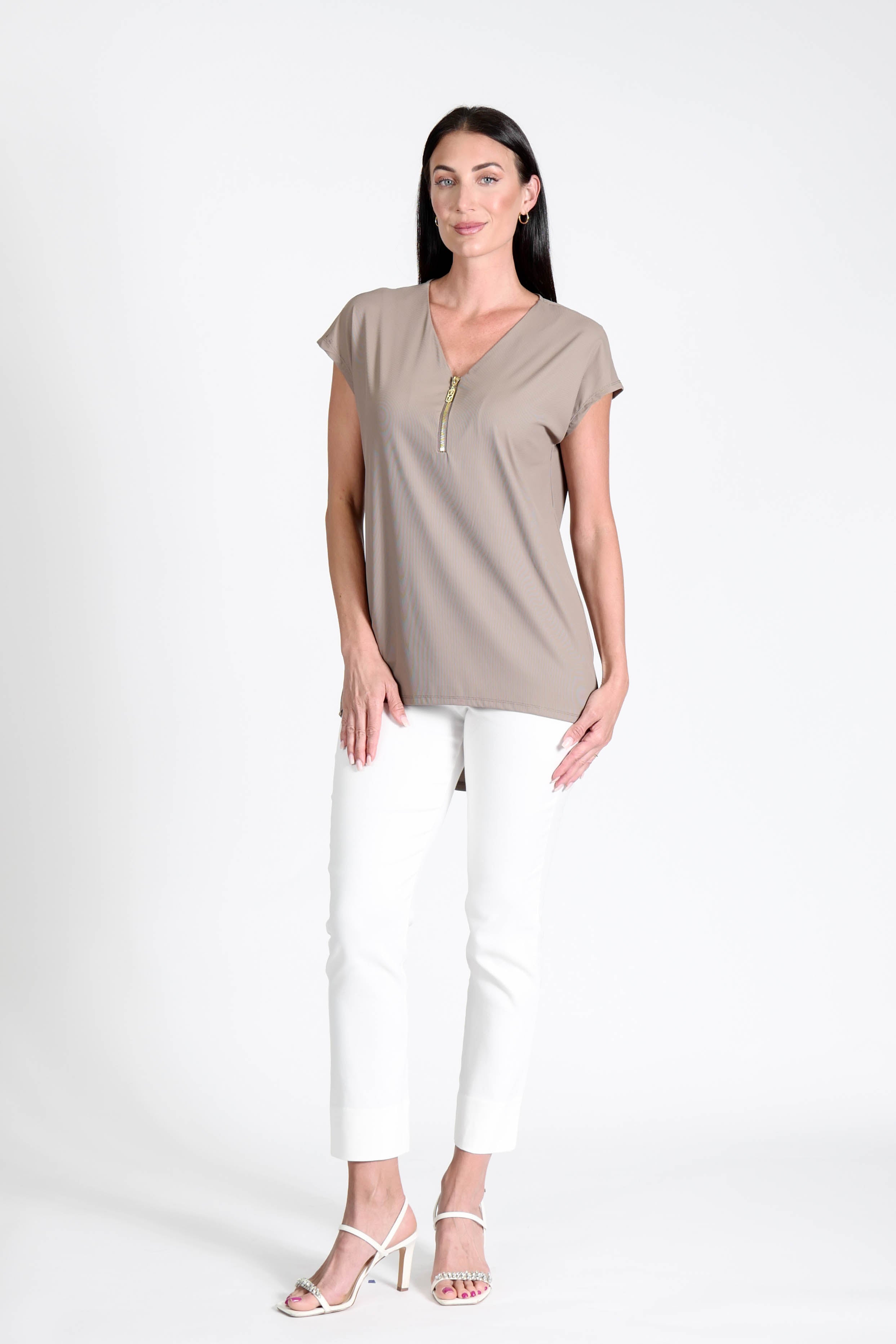 Reena Tunic Taupe