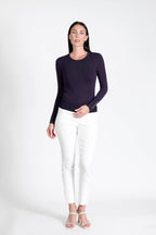 Z Button Sweater Navy