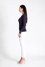 Z Button Sweater Navy