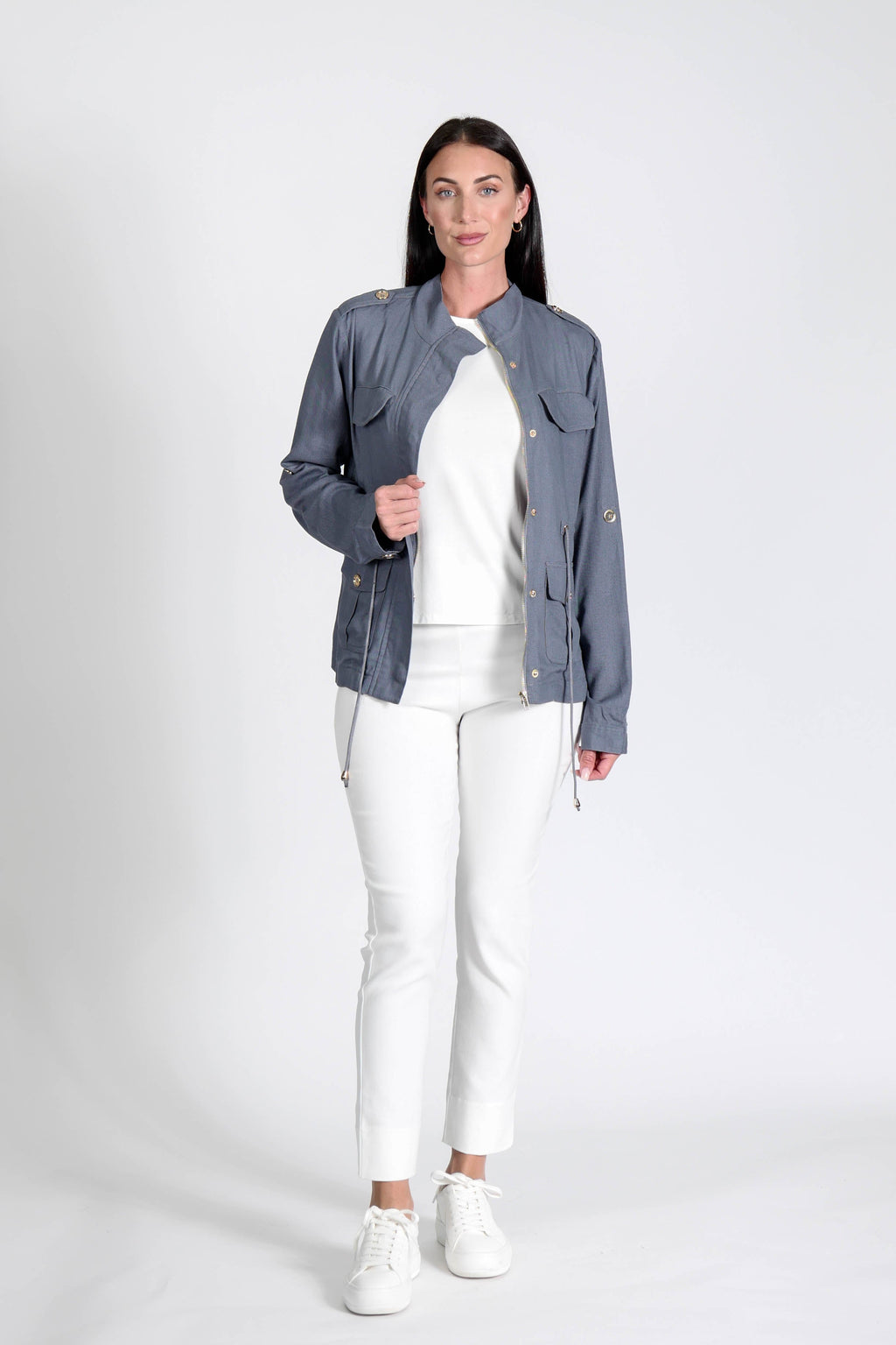 Military Jacket Petrol