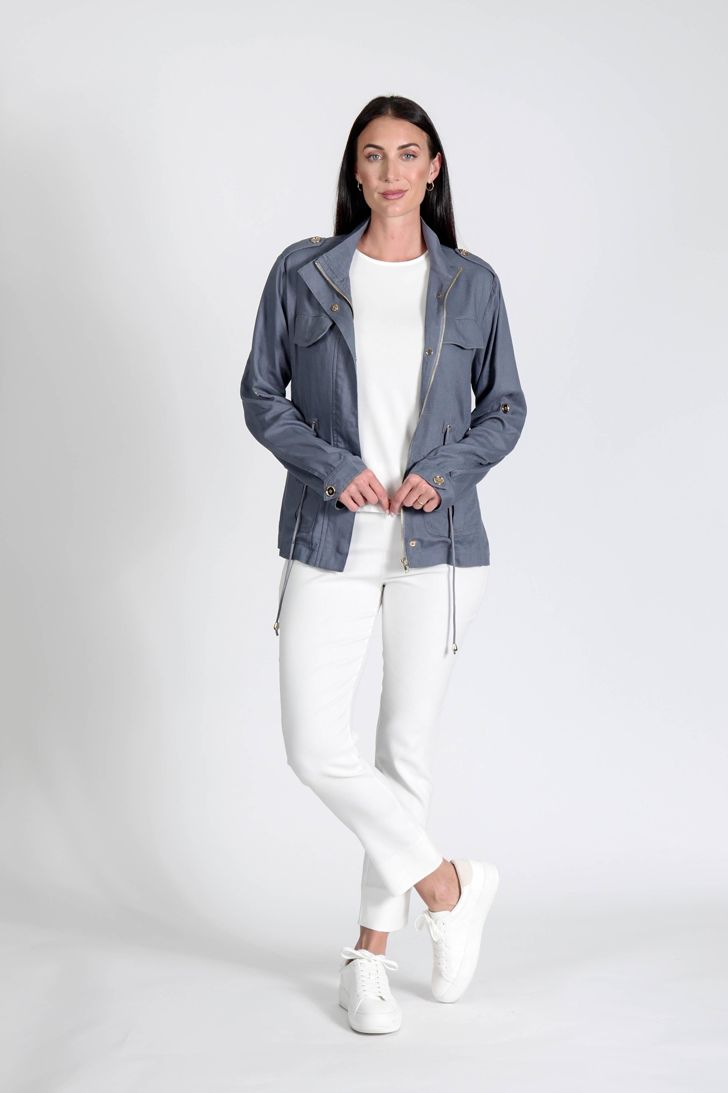 Military Jacket Petrol