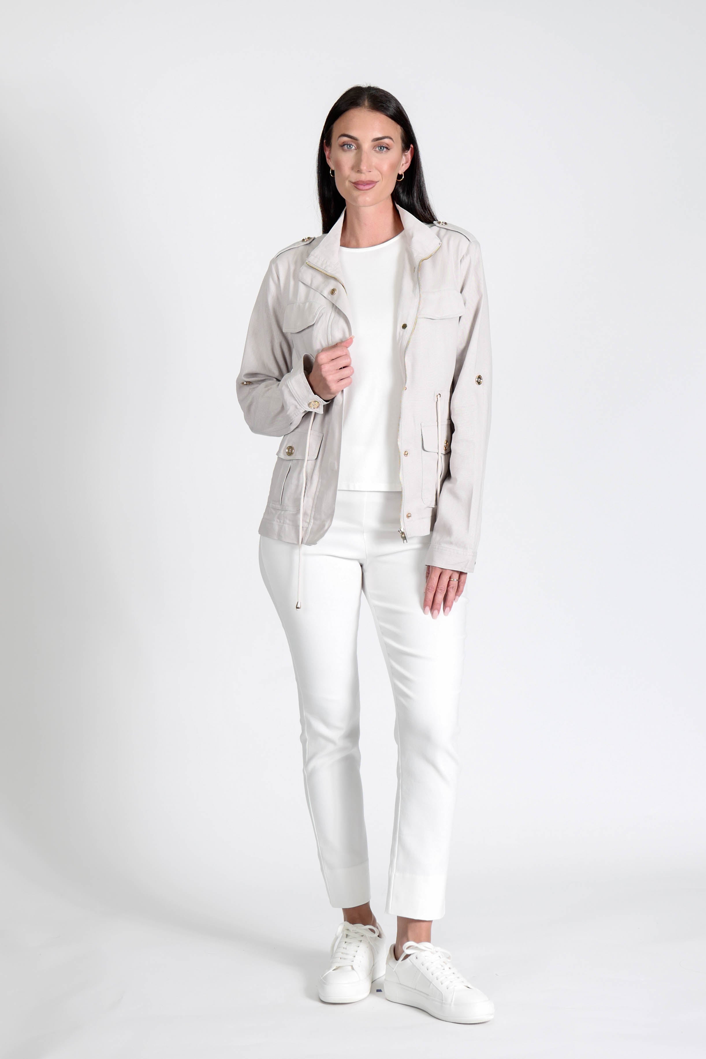 Military Jacket Stone