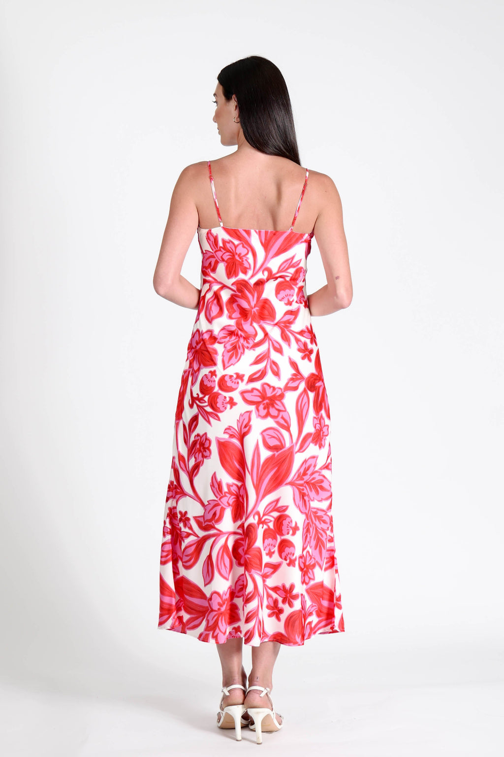 Spaghetti Dress Sangria