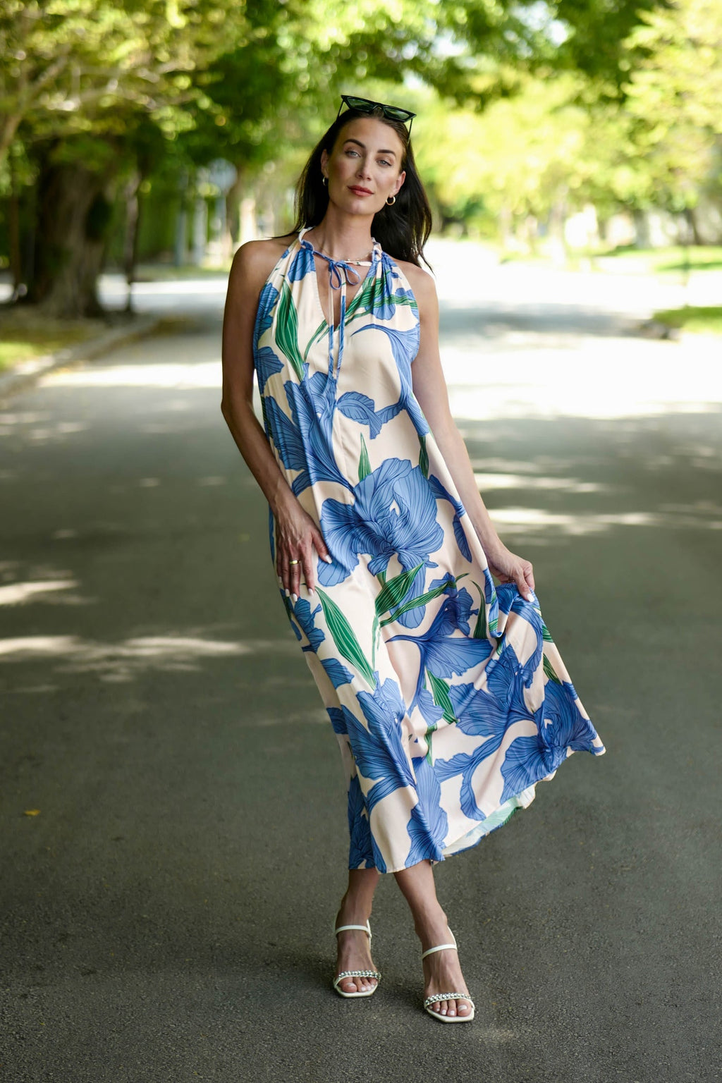 Moon Stroll Dress Lys Bouquet