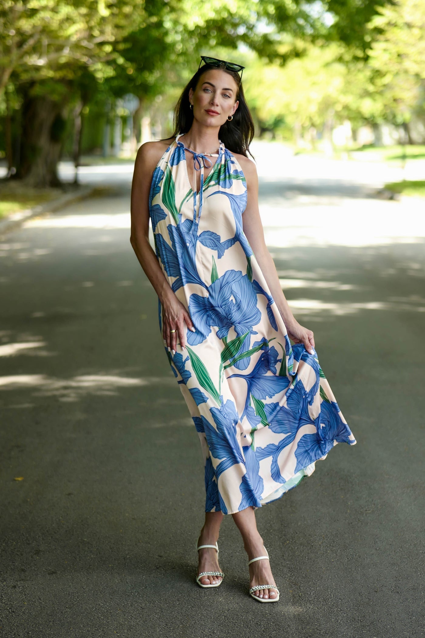 Moon Stroll Dress Lys Bouquet