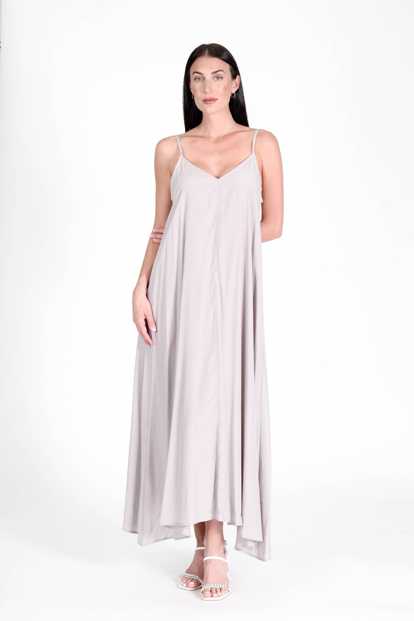 South Beach Maxi Dress Fog