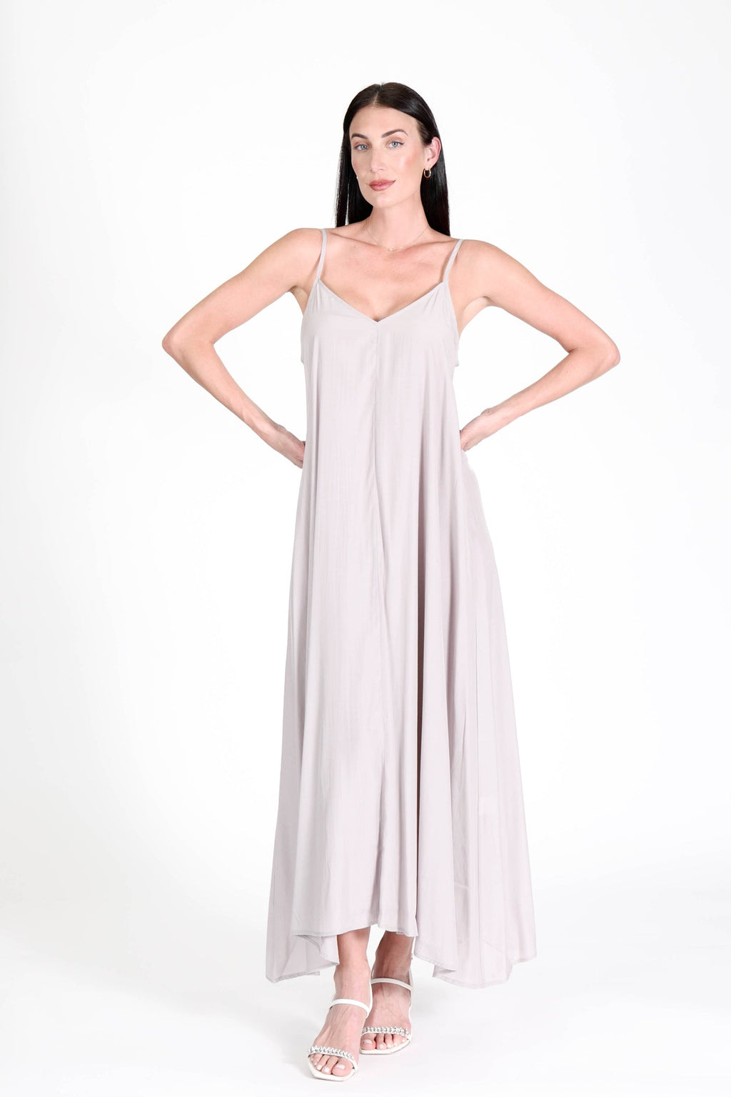South Beach Maxi Dress Fog