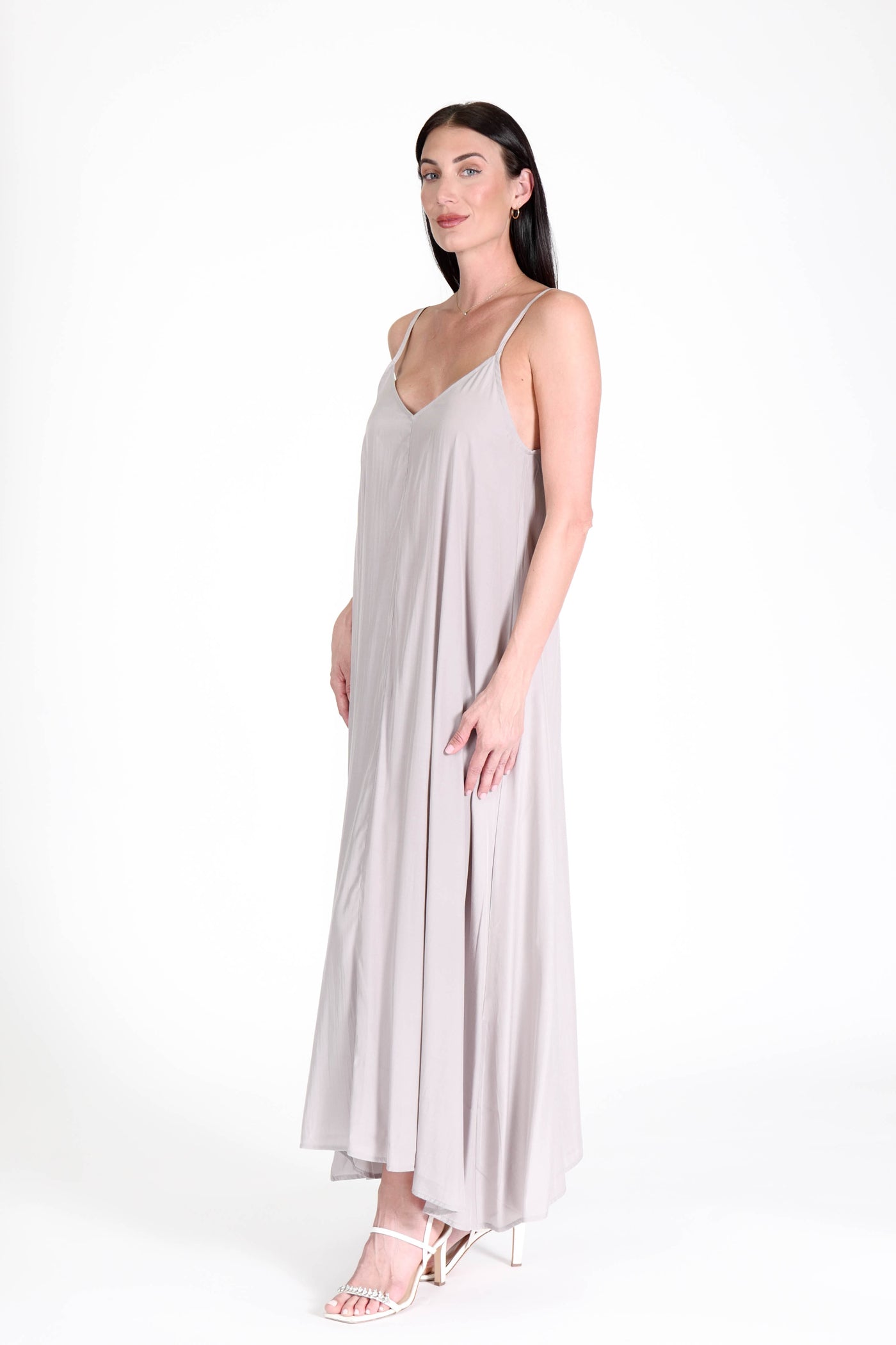 South Beach Maxi Dress Fog