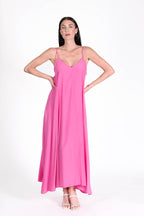 South Beach Maxi Dress Hot Pink