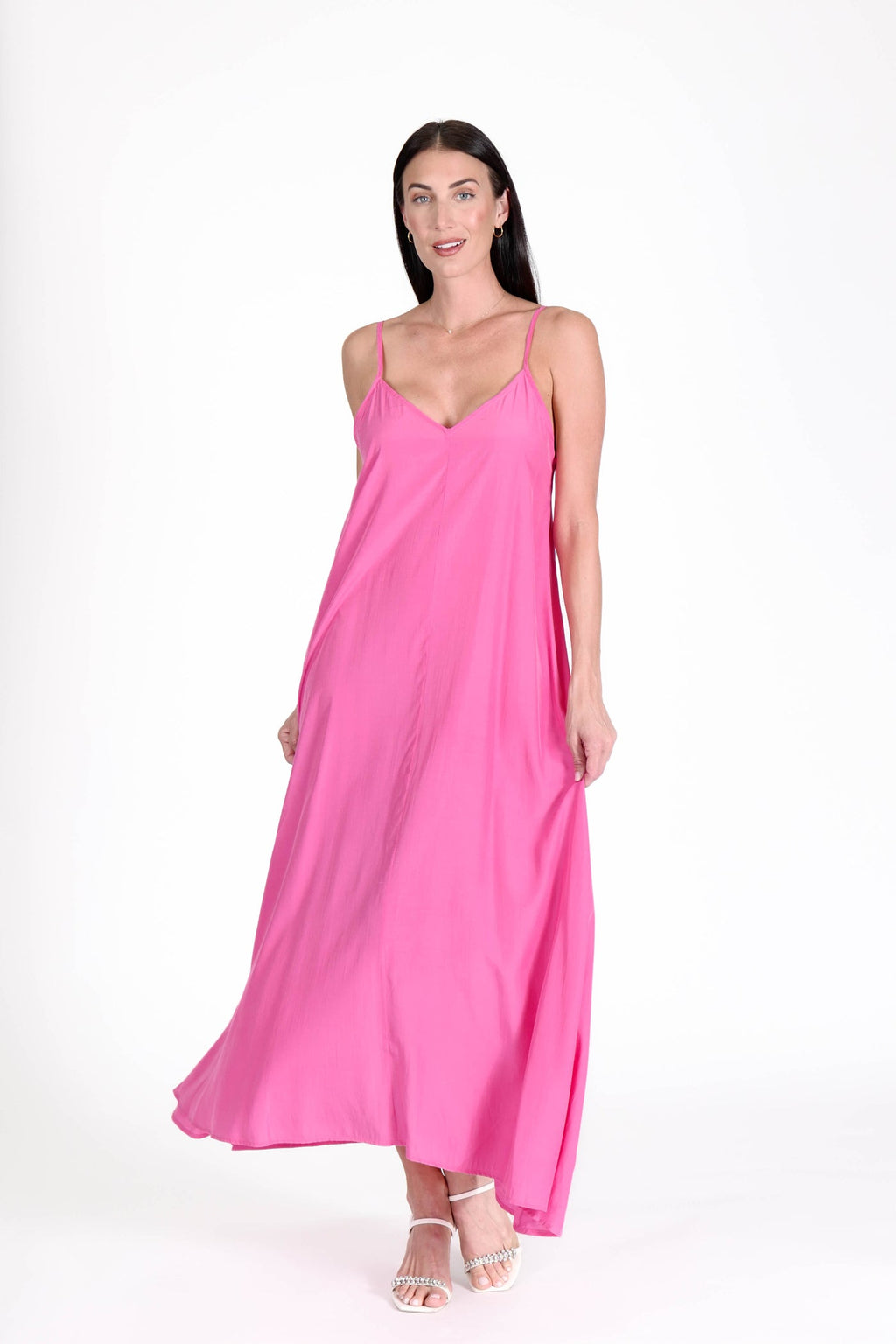 South Beach Maxi Dress Hot Pink