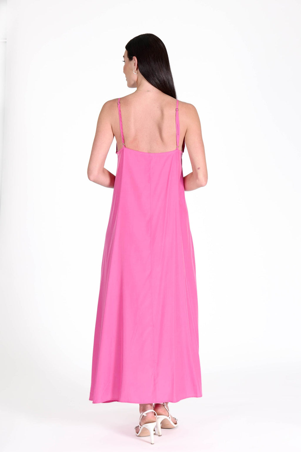 South Beach Maxi Dress Hot Pink