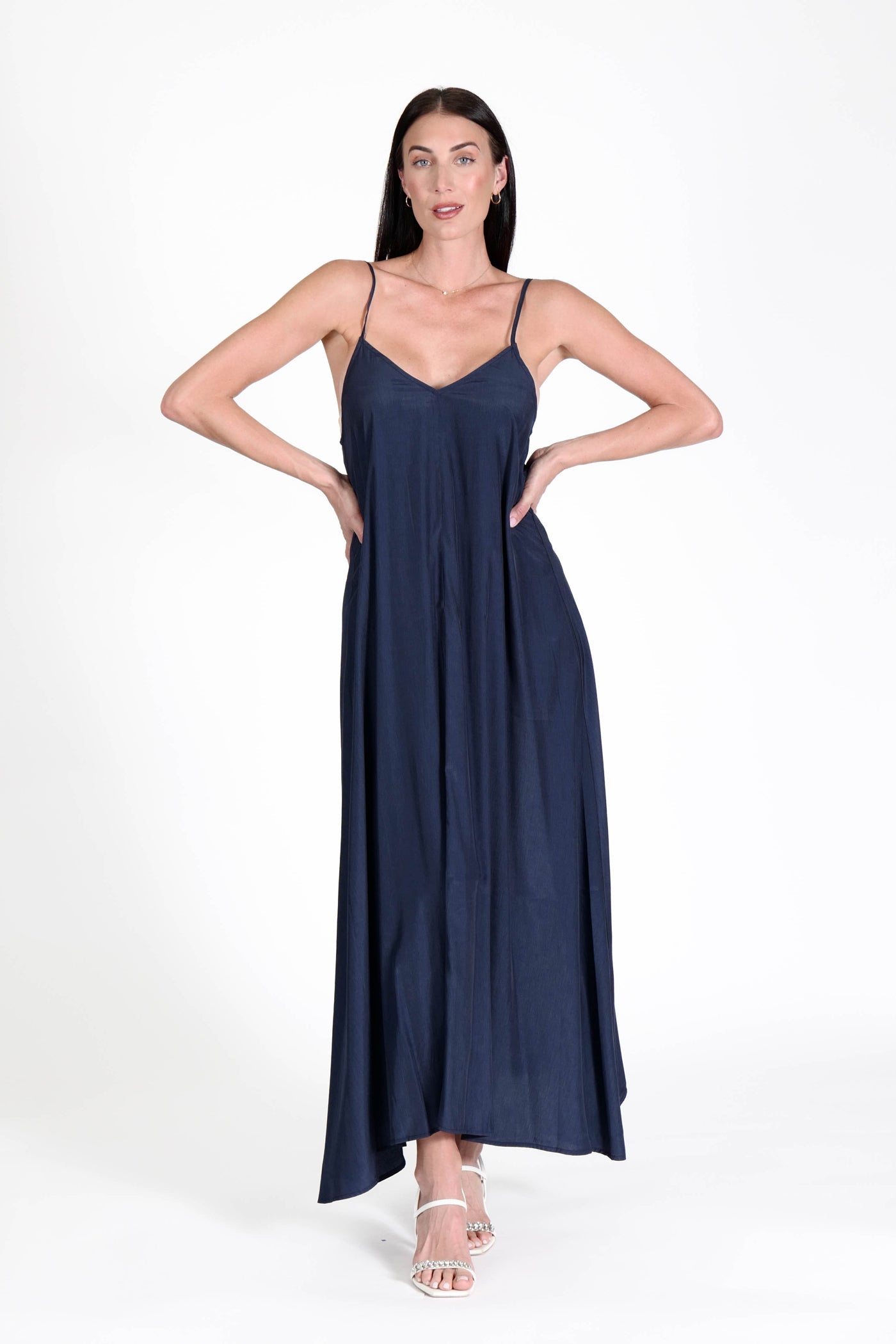 South Beach Maxi Dress Navy