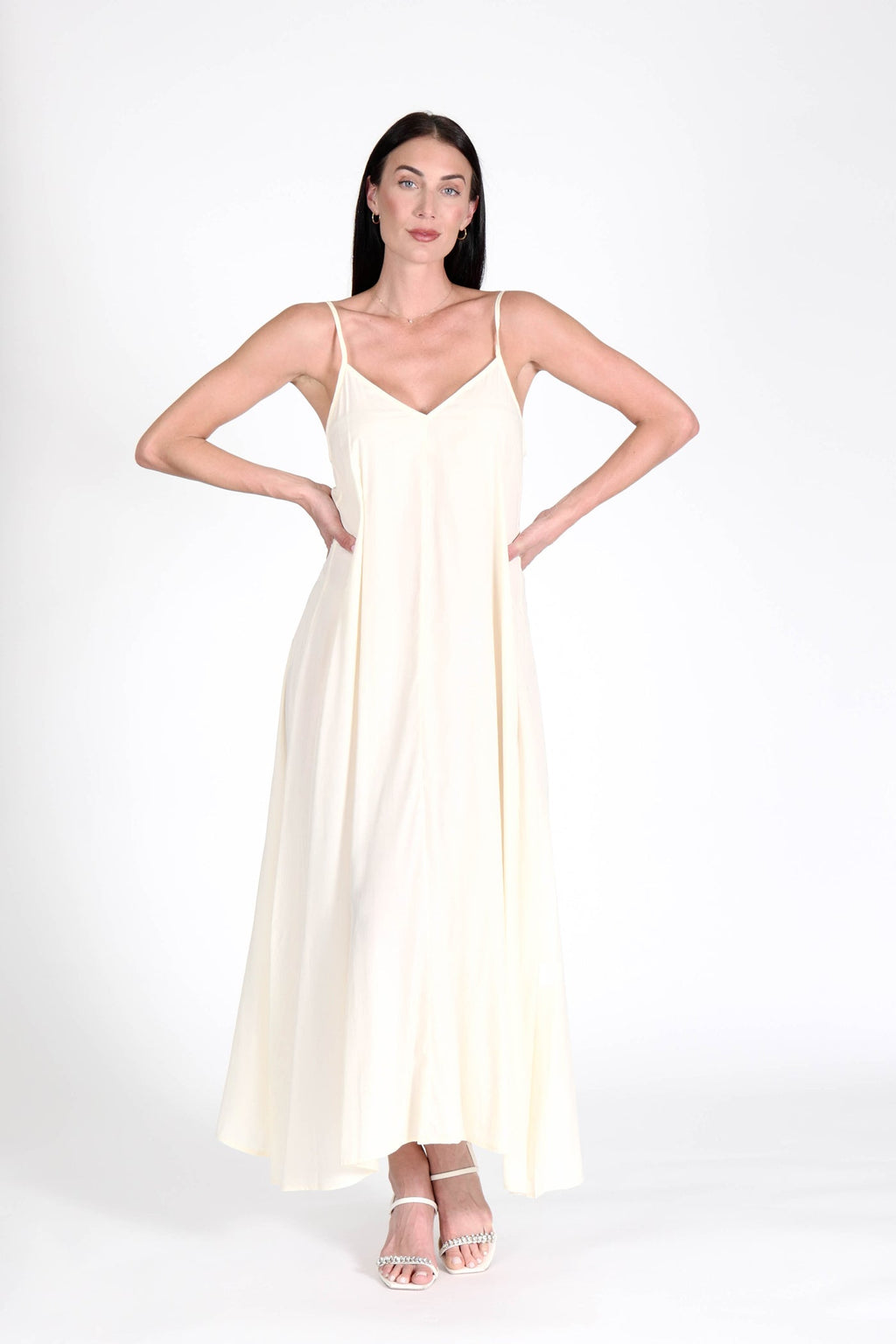 South Beach Maxi Dress Ivory