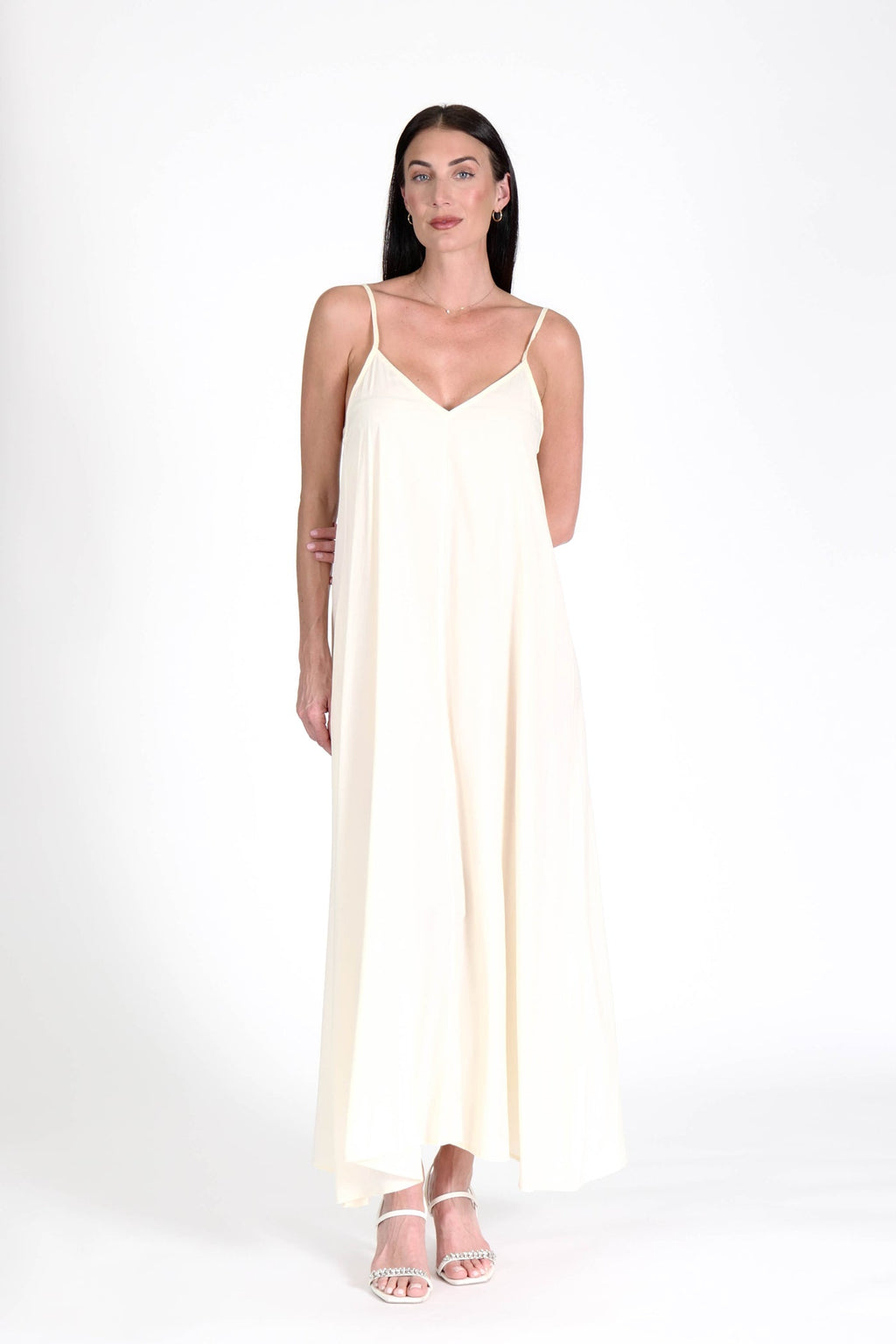 South Beach Maxi Dress Ivory