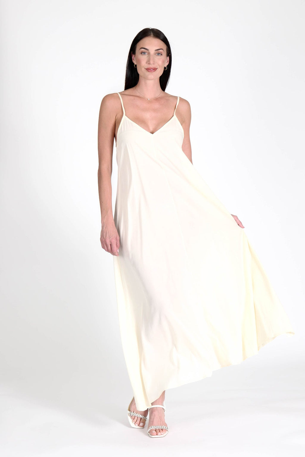 South Beach Maxi Dress Ivory