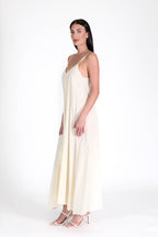South Beach Maxi Dress Ivory