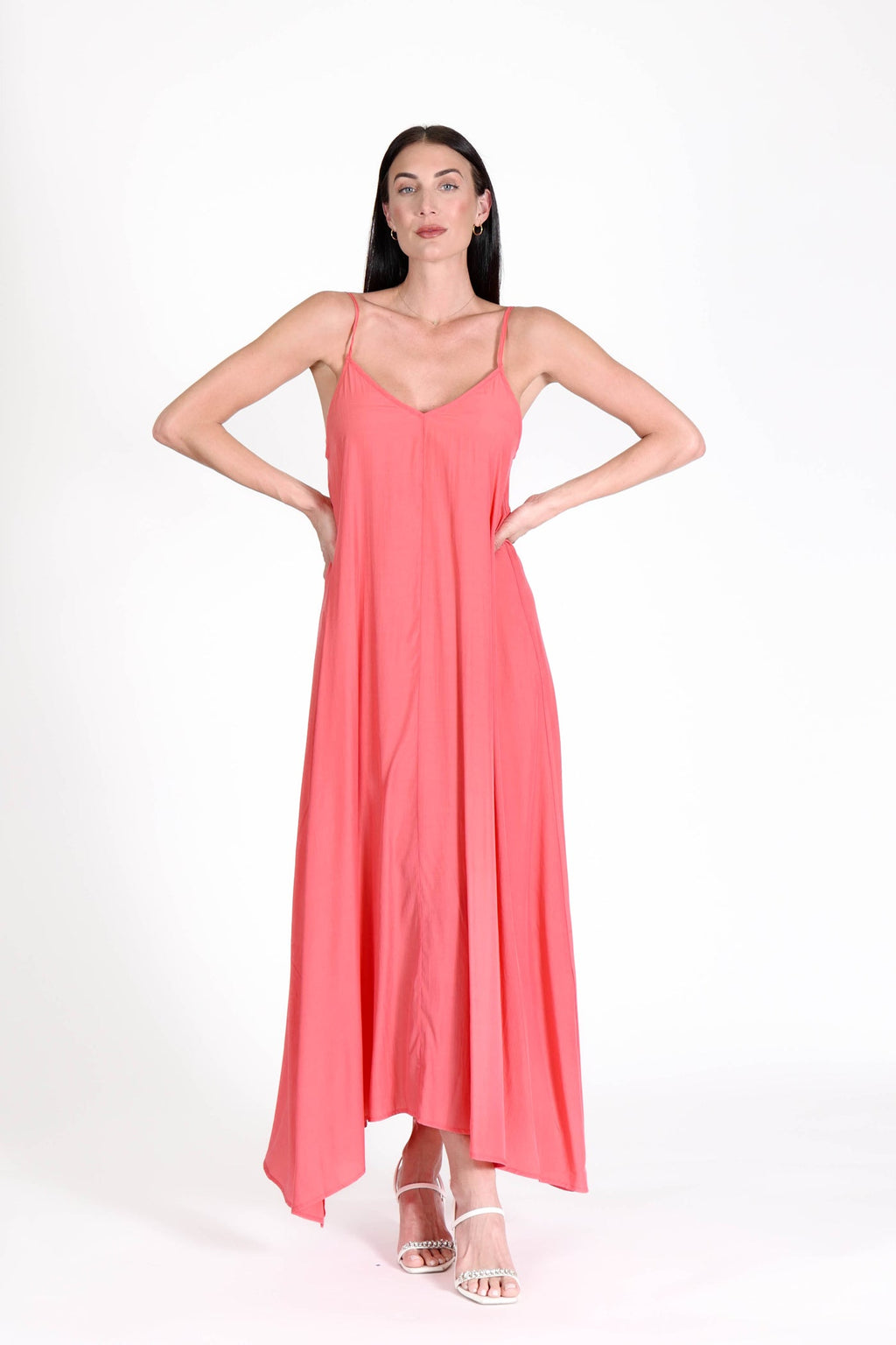South Beach Maxi Dress Coral