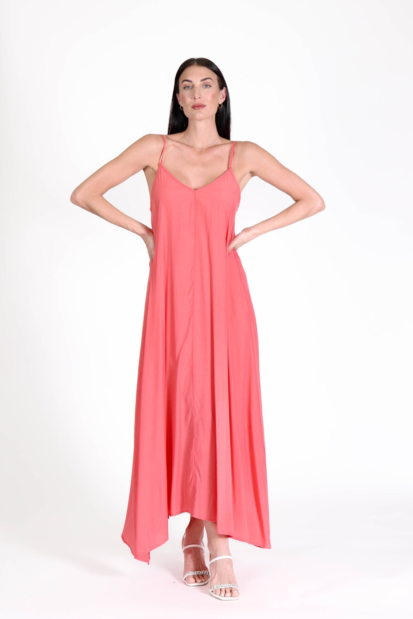 South Beach Maxi Dress Coral