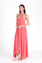 South Beach Maxi Dress Coral