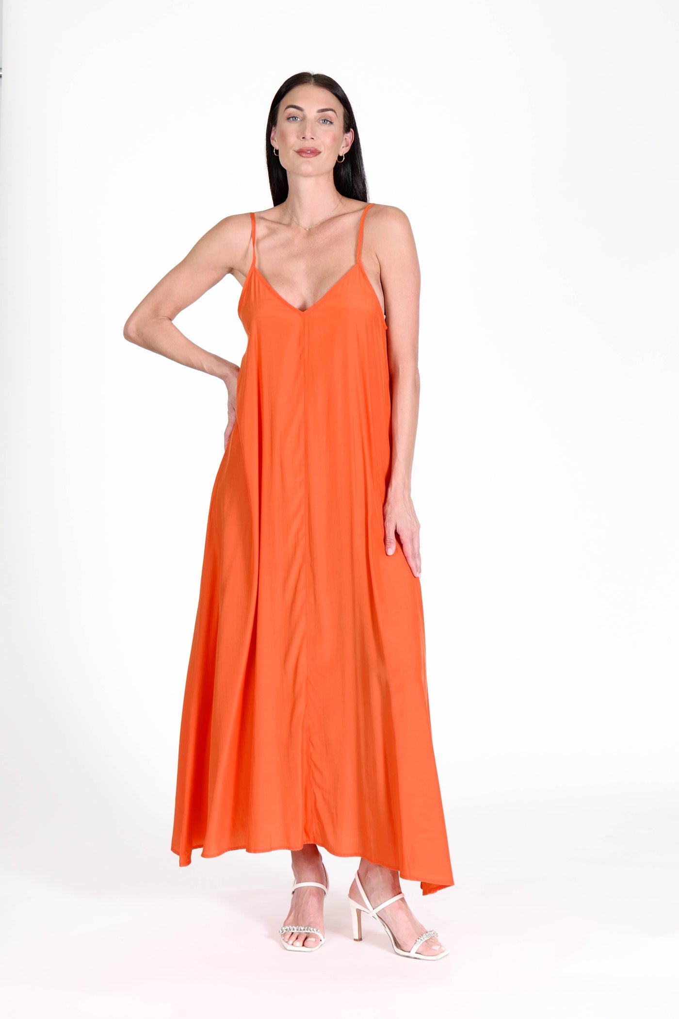 South Beach Maxi Dress Orange