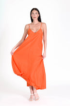 South Beach Maxi Dress Orange