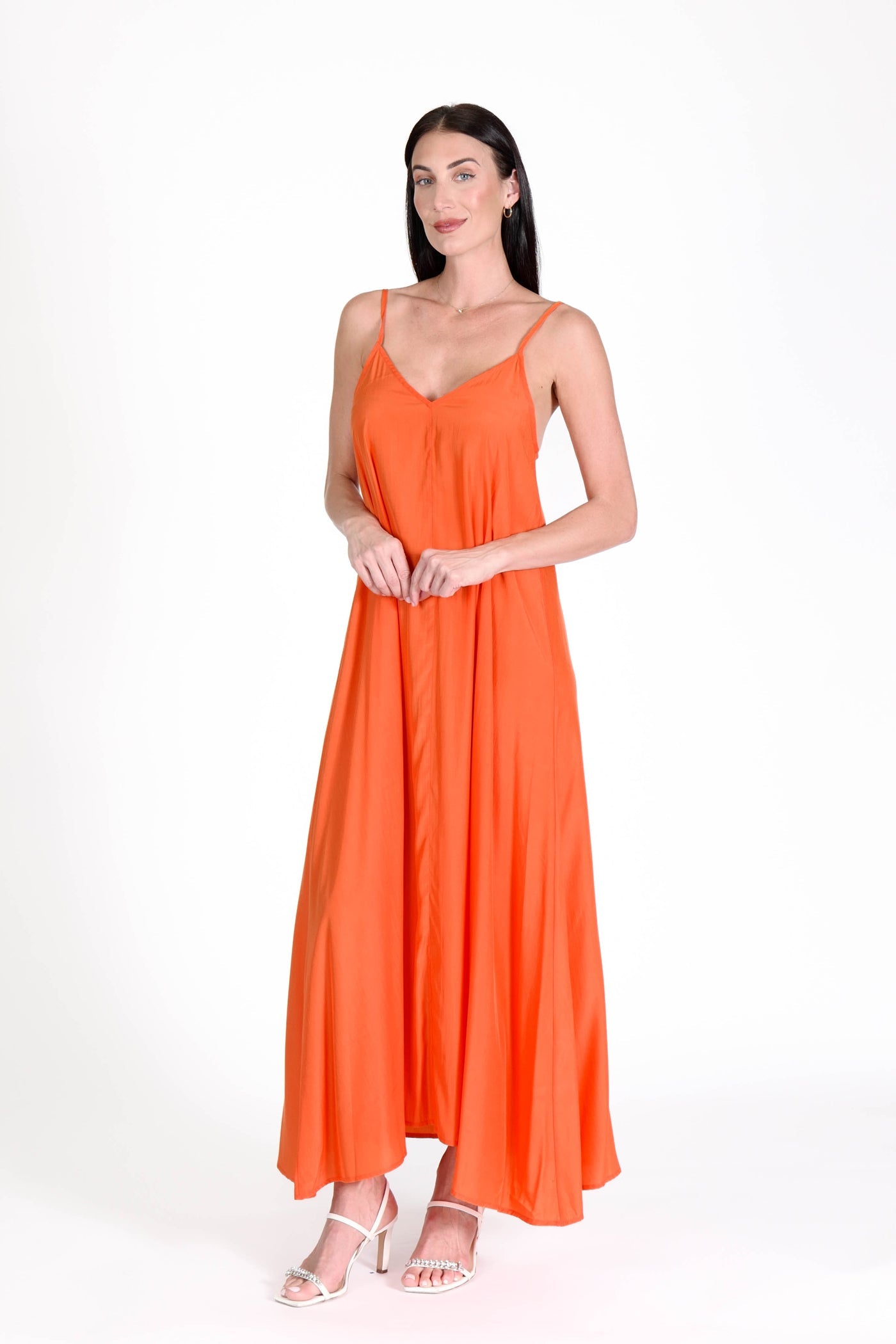 South Beach Maxi Dress Orange