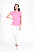 Spring Top Hot Pink