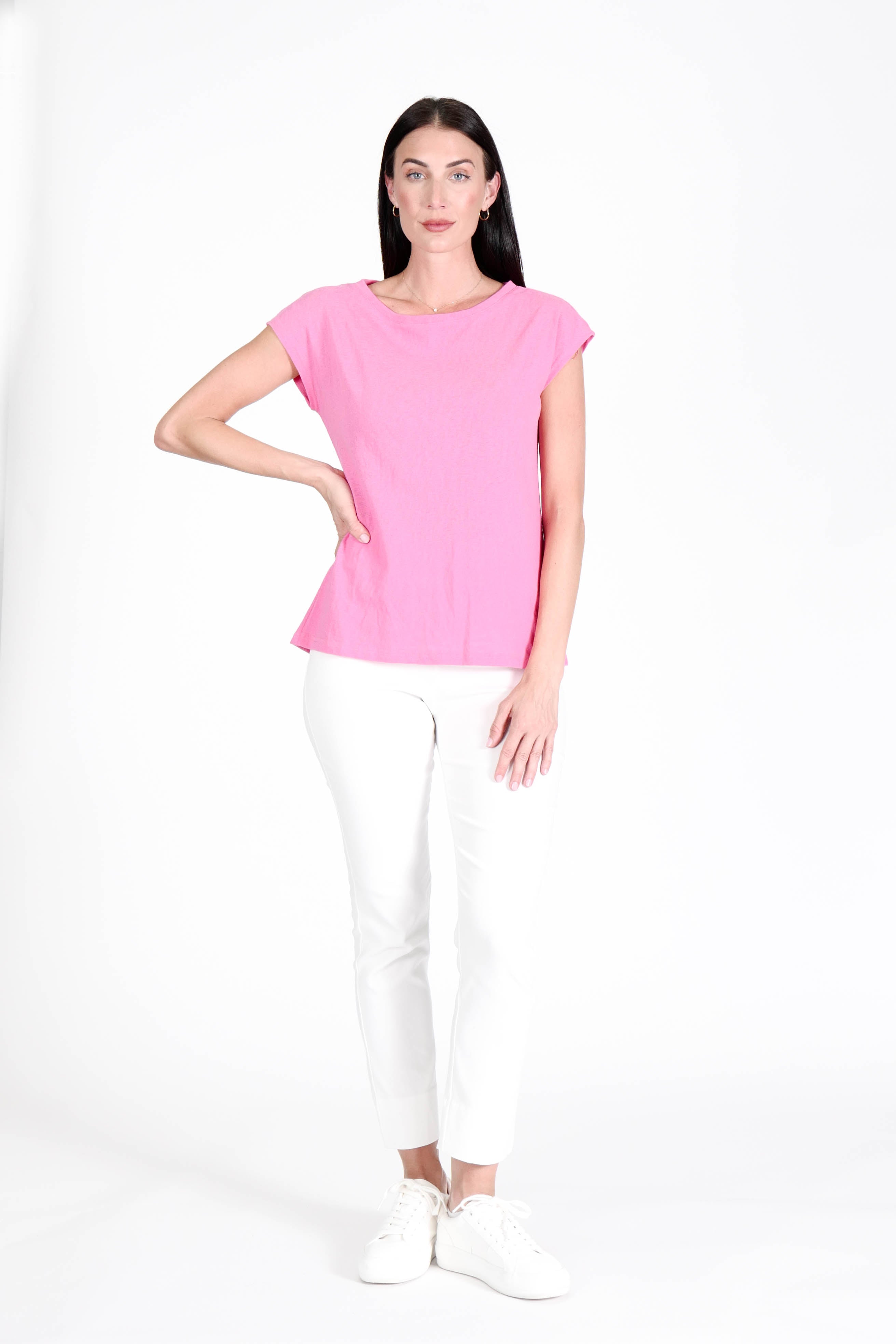 Spring Top Hot Pink