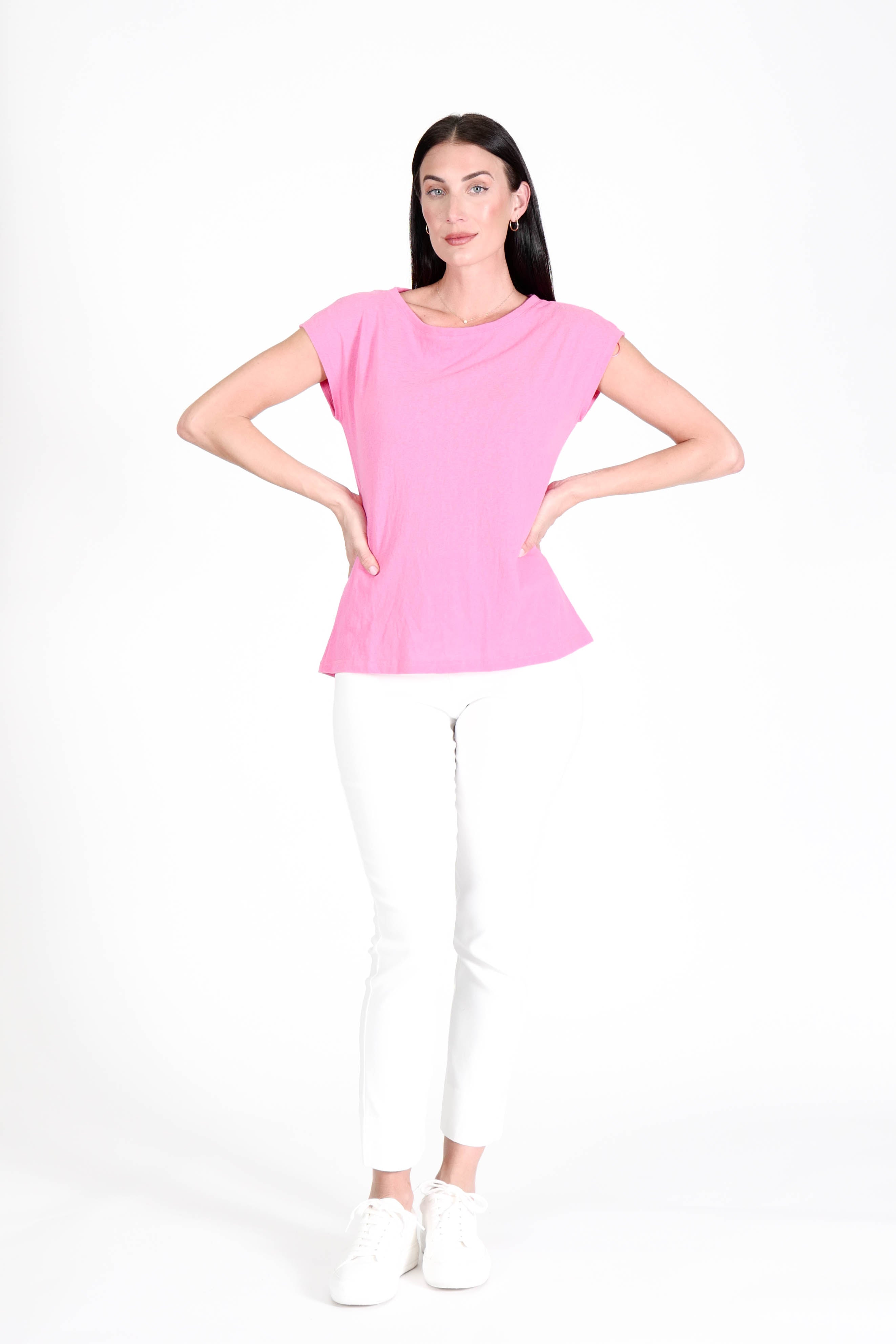 Spring Top Hot Pink