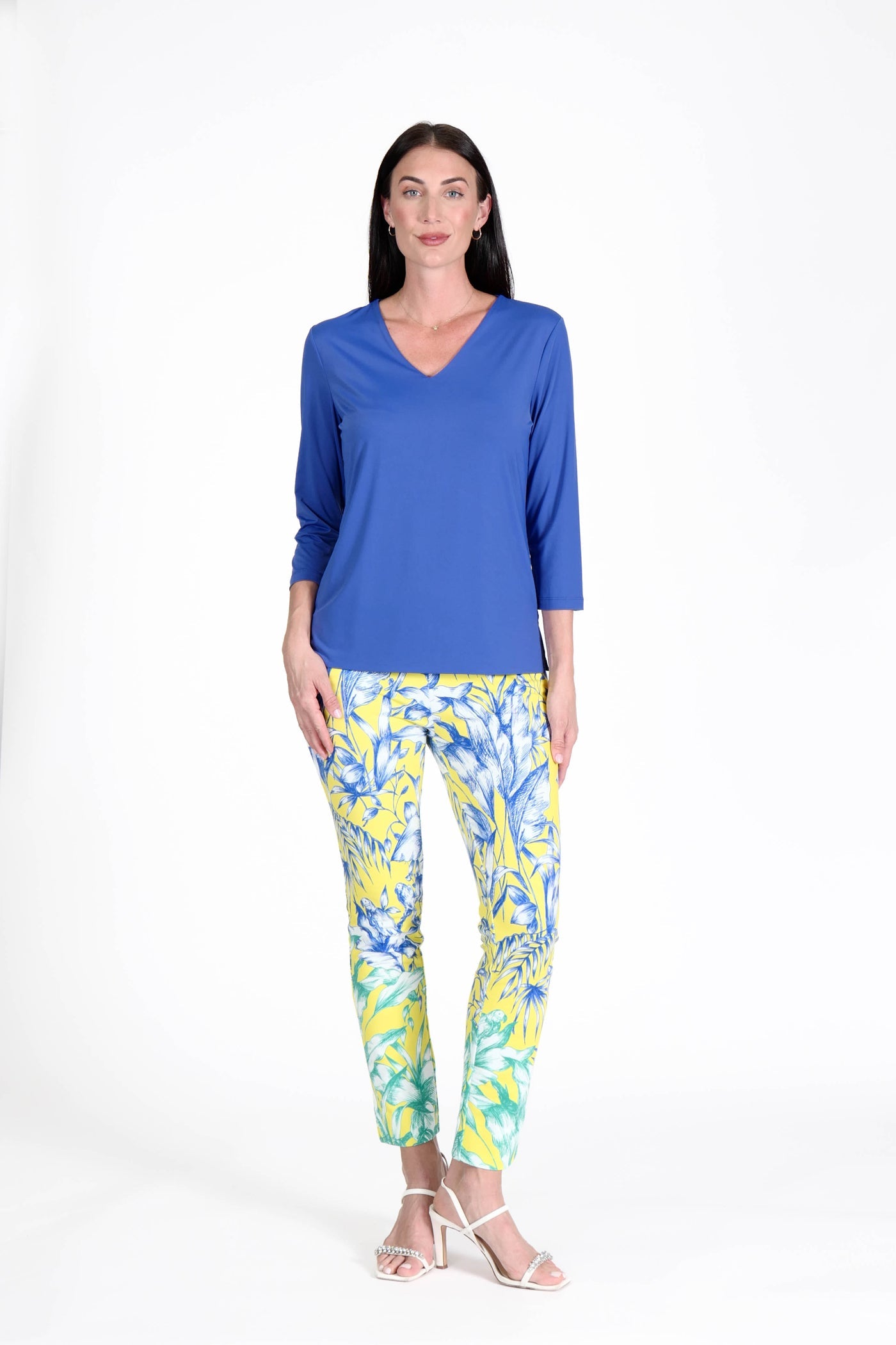 Monterey Pants Indigo Garden
