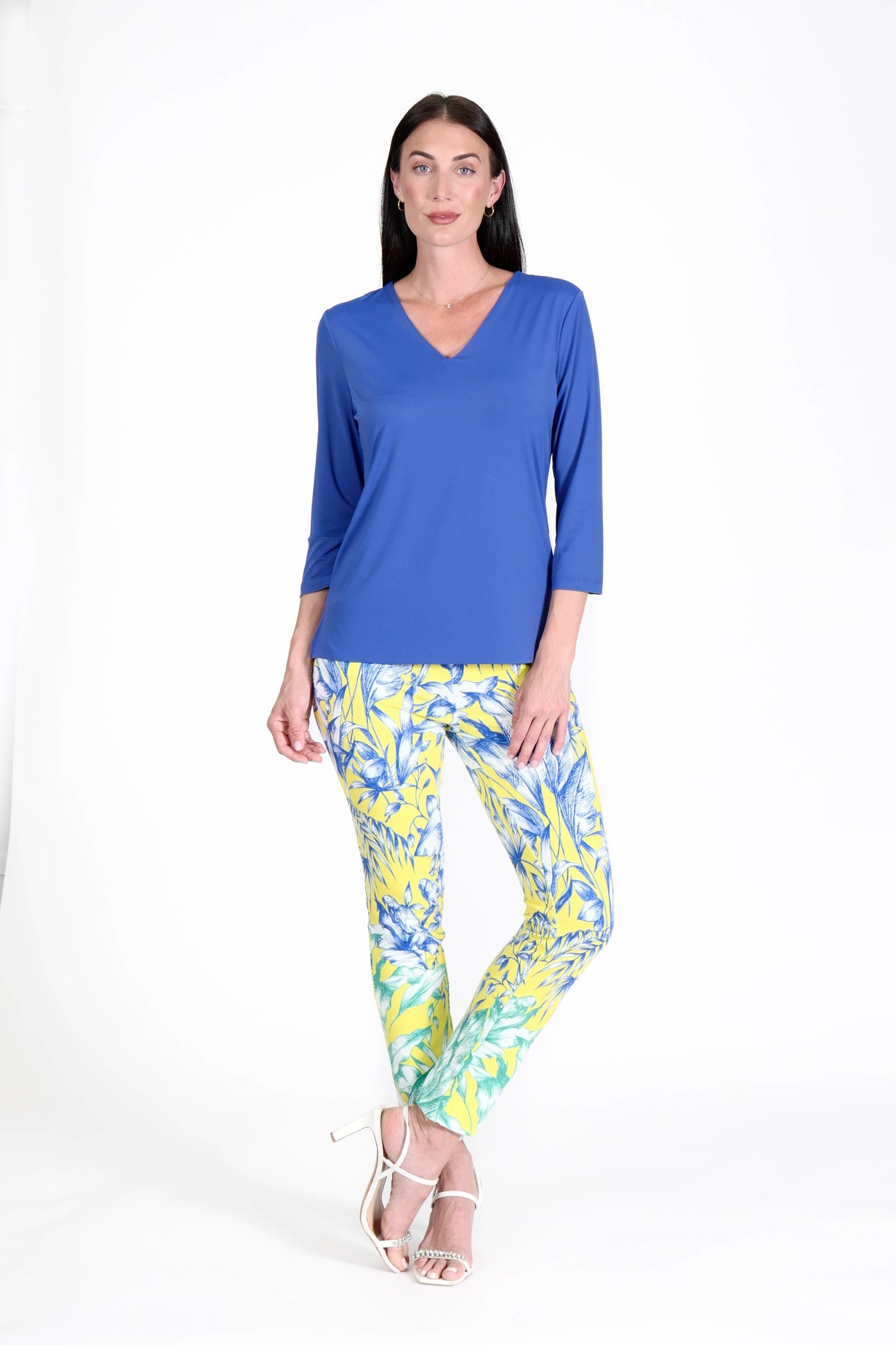 Monterey Pants Indigo Garden