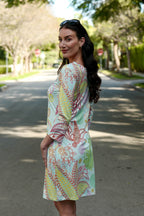 Daphne Dress Fantasy Paisley