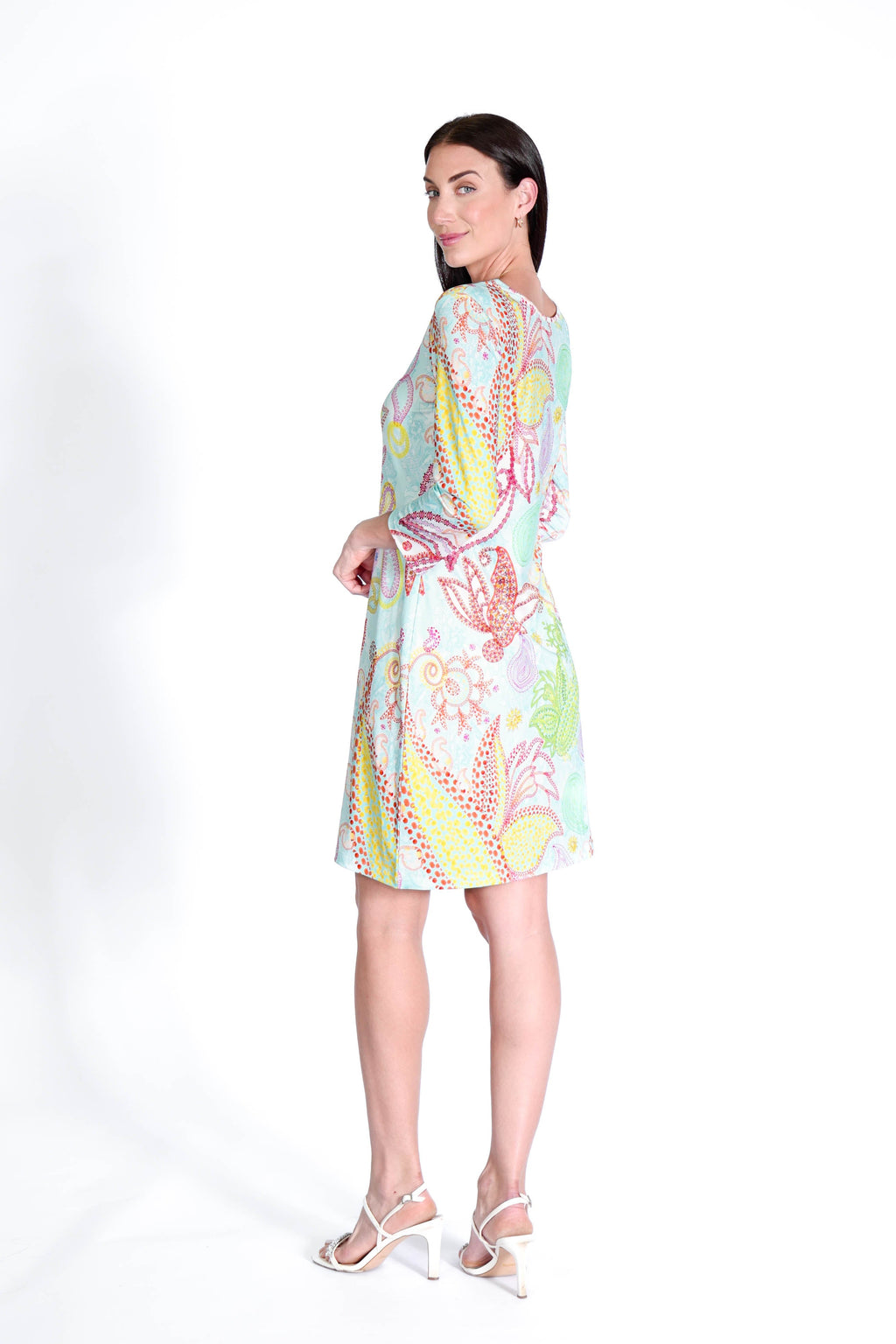 Daphne Dress Fantasy Paisley