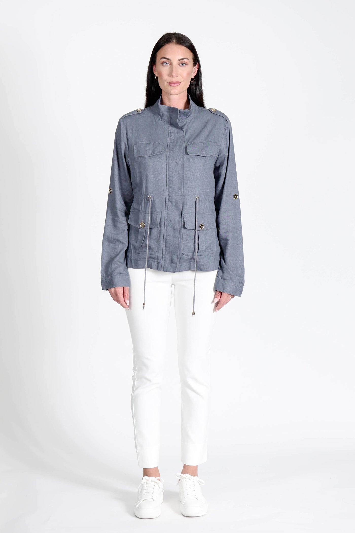 Military Jacket Petrol